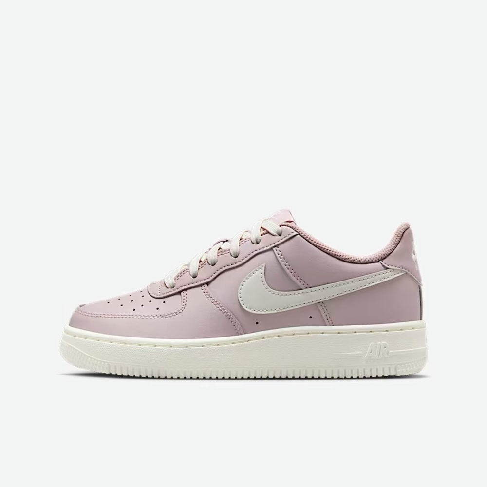 Nike Air Force 1 Lavender and Cream Sneakers